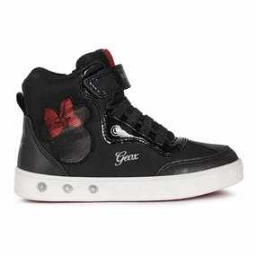 Black & Red Skylin Sneaker Discount Girls Shoes with deals