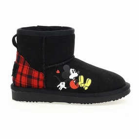 Black Mickey Plaid Boots Baby & Toddler Shoes on sale