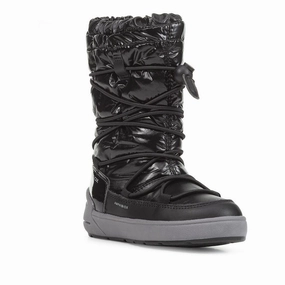 Black Sleigh Waterproof Boots Girls Shoes promo price