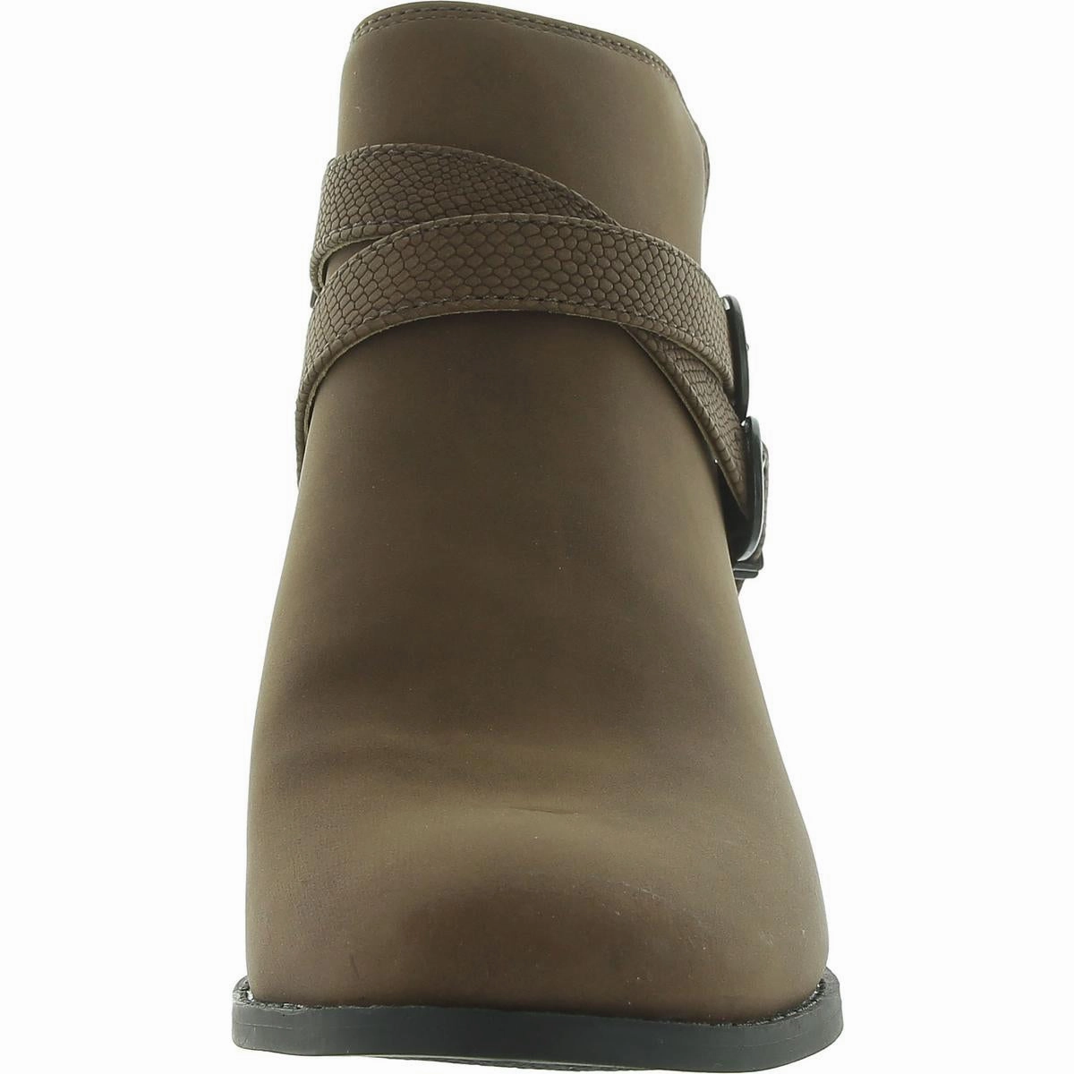 Blaire Womens Double Buckle Round Toe Shooties