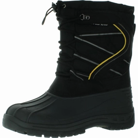 Blast 02 Mens Canvas Cold Weather Winter & Snow Boots Cheap Mens Boots & Chukkas