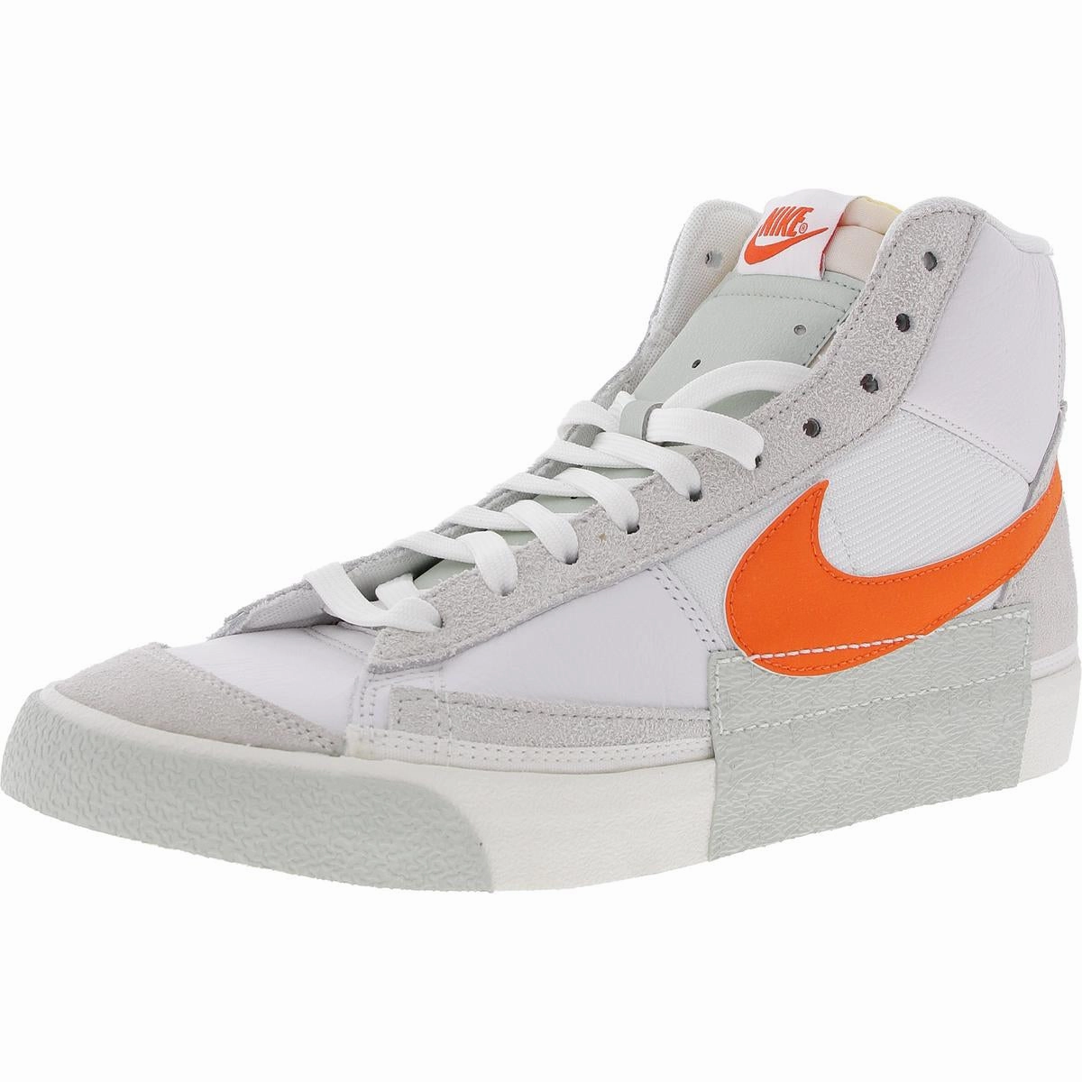 Blazer Mid Pro Club Mens Lace-Up Manmade High-Top Sneakers Cheap Mens Athletic Sneakers