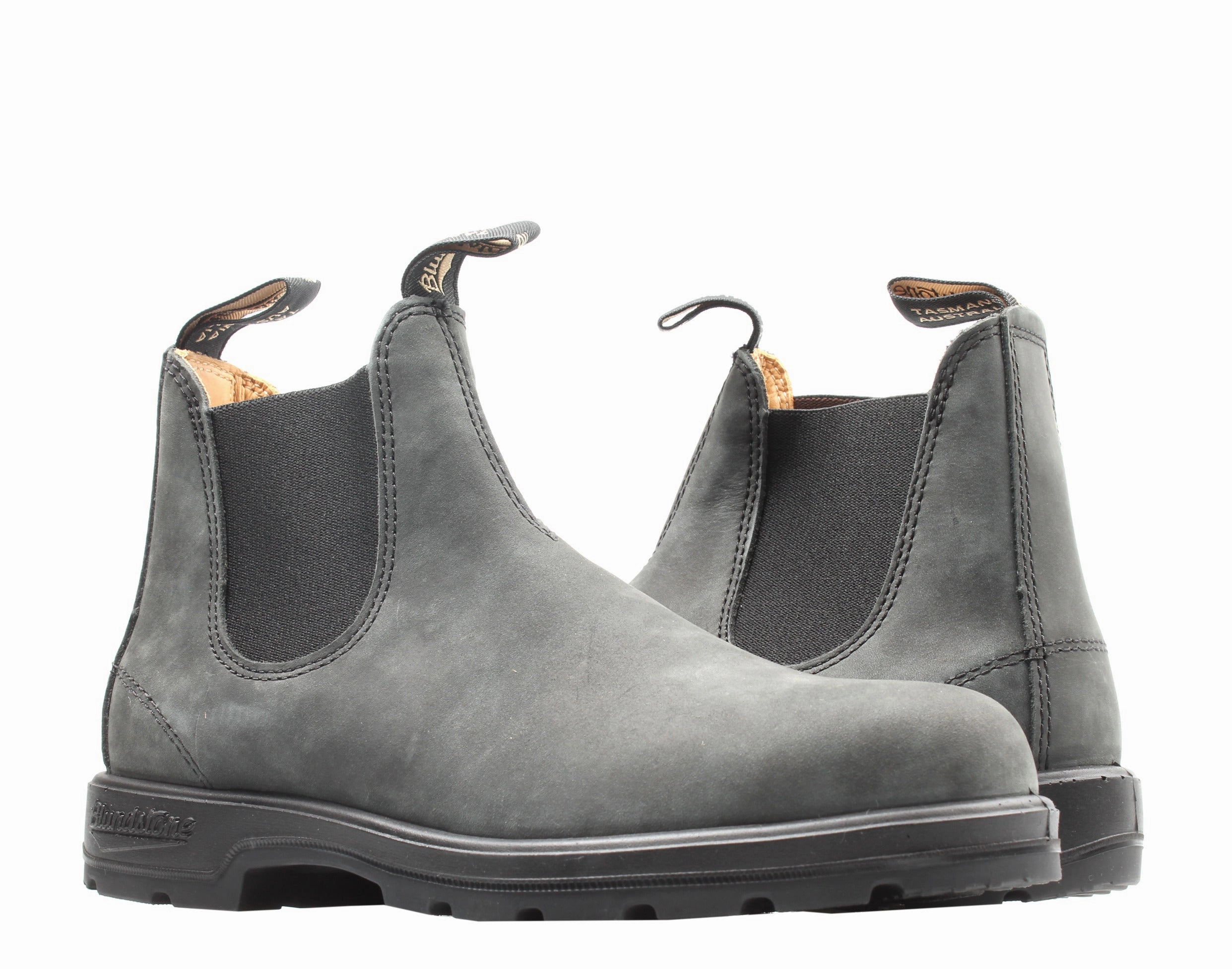 Blundstone 587 Classic Chelsea Boots Rustic Black Pull-On Adult BL587 Buy Mens Chukkas online shop
