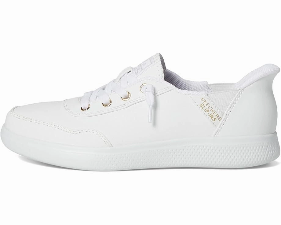 Bobs by Skechers Skip Cute - BCute Classic Sneakers Women's US 8.5 White DWA410