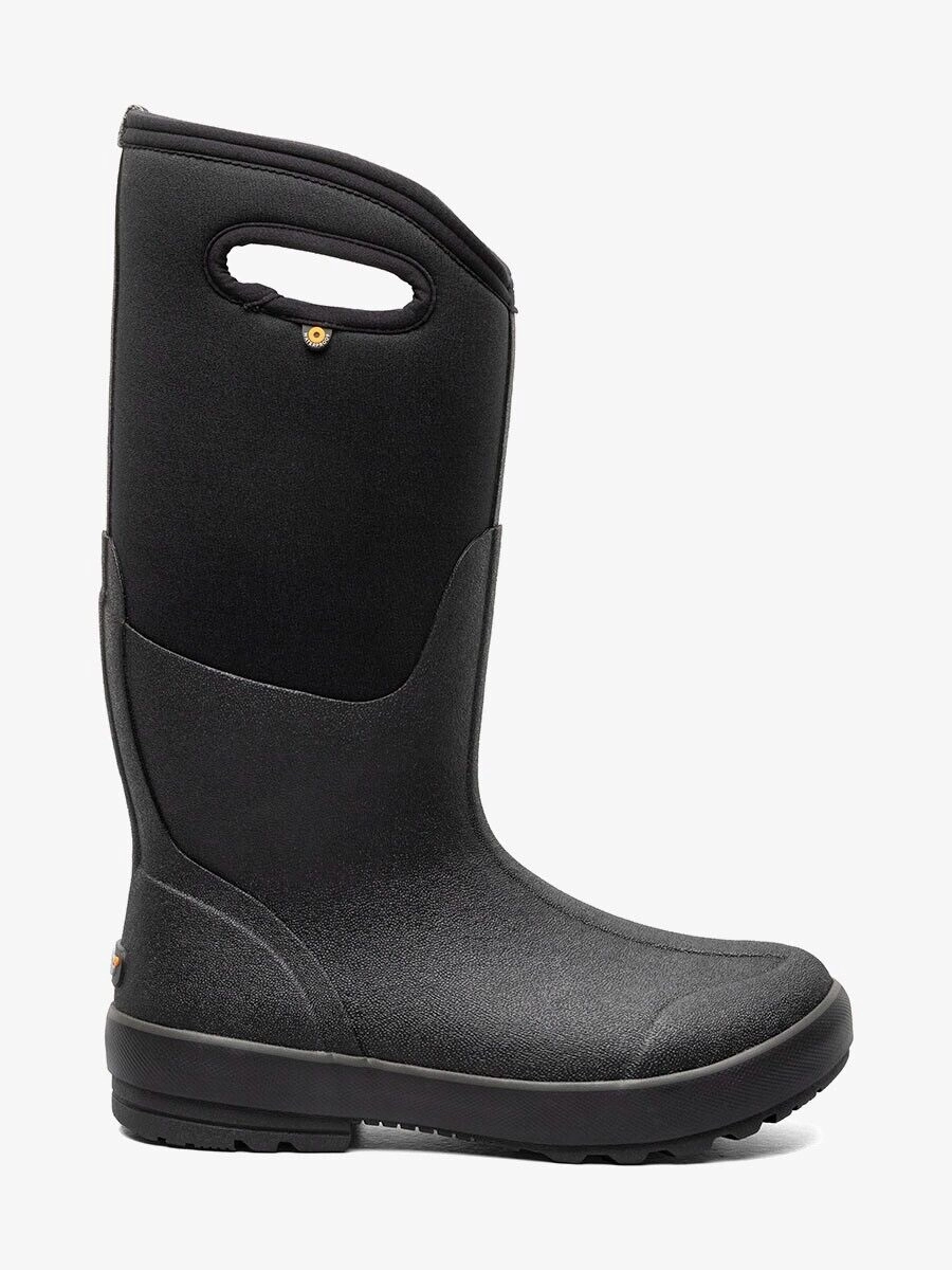Bogs Classic II 73035W-001 Womens 6 Black Waterproof Wide Calf Farm Boots KHD374 Top-rated Womens Boots outlet
