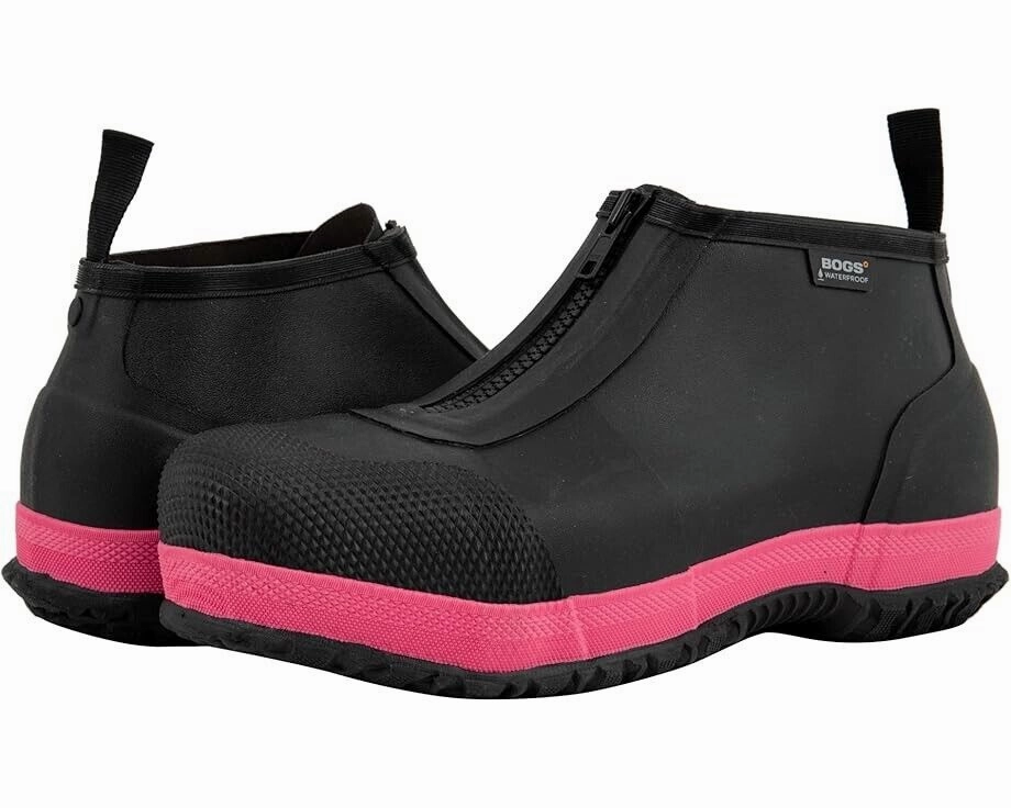 Bogs Overshoe Zip 78919CT-009 Mens US 16 Black Composite Safety Toe Shoes KHD440 Mens Athletic Shoes clearance sale