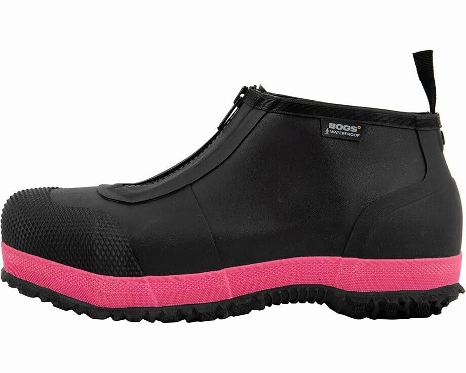 Bogs Overshoe Zip 78919CT-009 Mens US 16 Black Composite Safety Toe Shoes KHD440