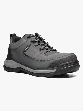 Bogs Shale Low CT 72672CT-062 Men's US 15 Gray Composite Toe Work Boots KHD425 Mens Athletic Shoes clearance sale