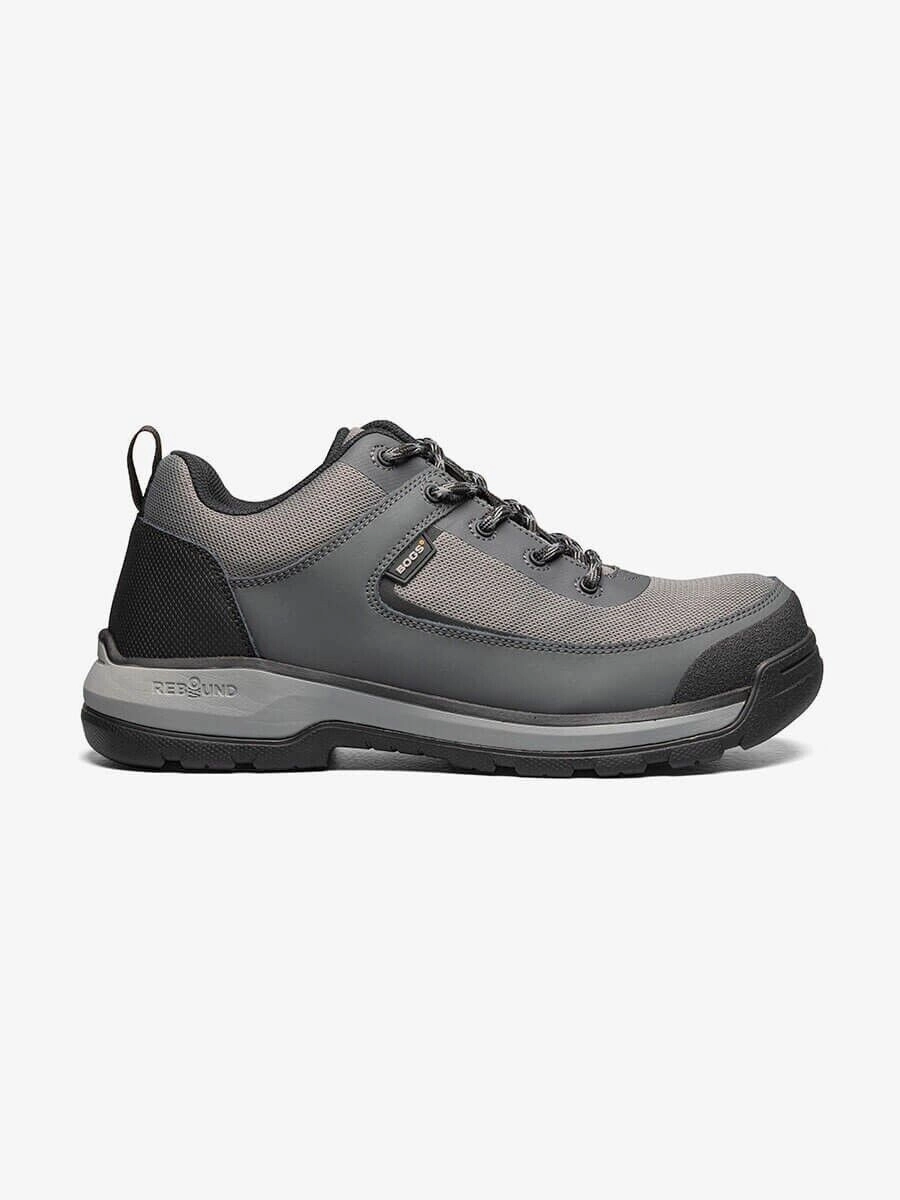 Bogs Shale Low CT 72672CT-062 Men's US 15 Gray Composite Toe Work Boots KHD425