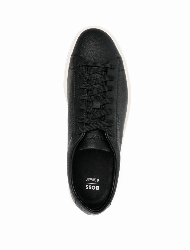 BOSS Kieran Tenn black trainers