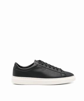 BOSS Kieran Tenn black trainers Mens Shoes online flash sale