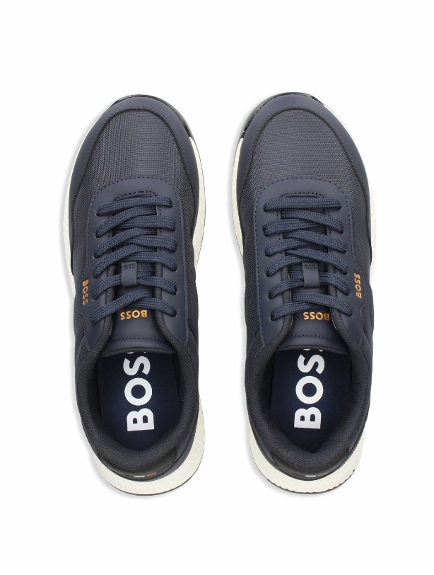 BOSS Titanium navy blue sneakers