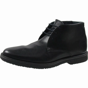 Boswell Mens Lace-Up Faux Leather Chukka Boots Cheap Mens Boots & Chukkas