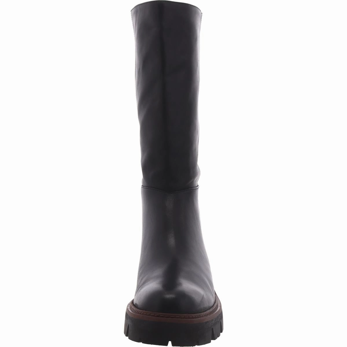 Bota Womens Leather Pull On Knee-High Boots