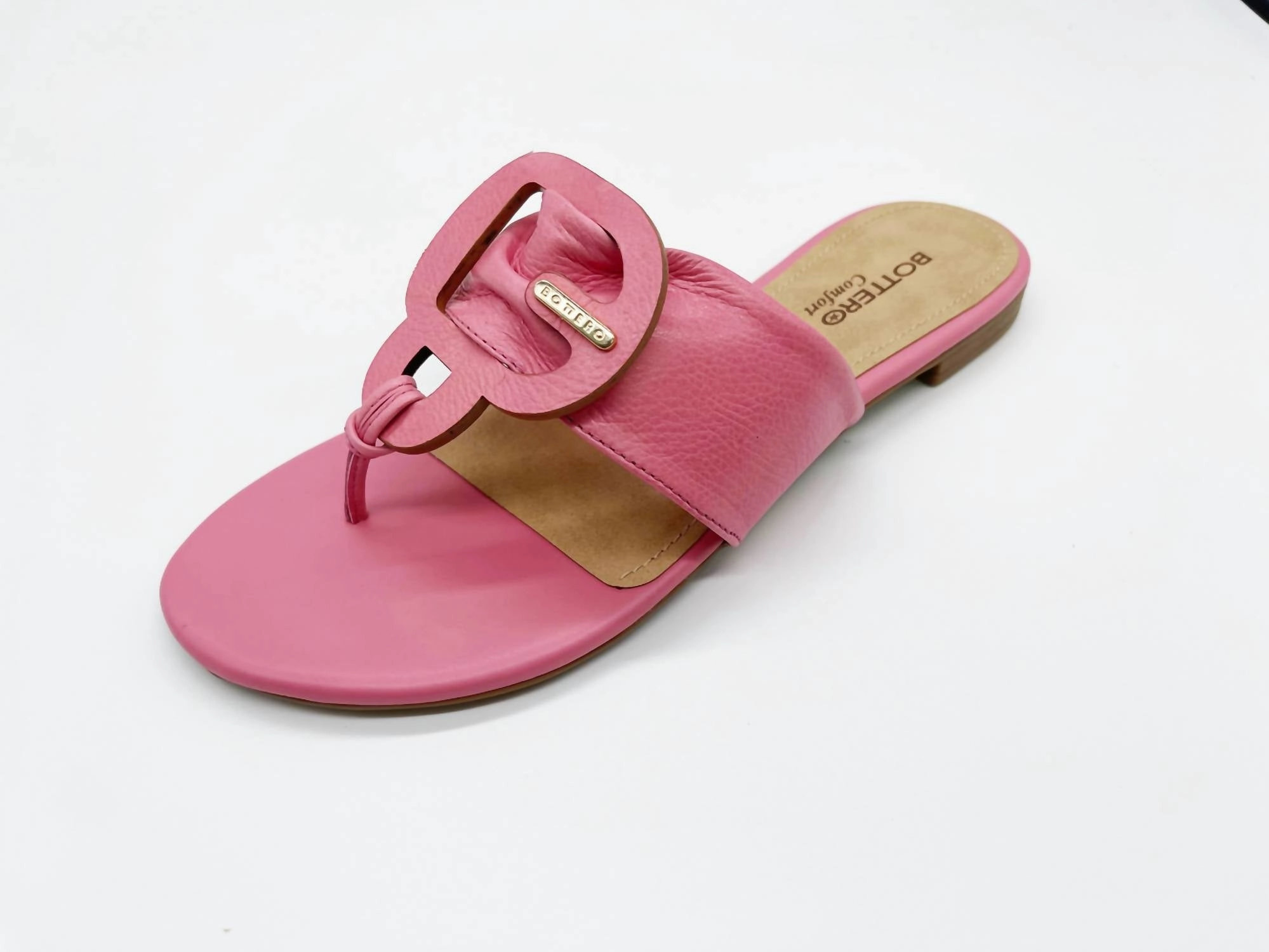 Botanda Comfort Thong Sandal In Rose Pink