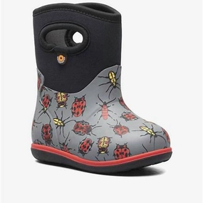 Boy In Gray Multi Boys Boots online deals