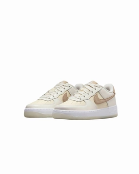 Boy's Air Force 1 Lv8 5 Gs Sneakers In Sail/khaki-Coconut Milk-White Boys Shoes cheap deals