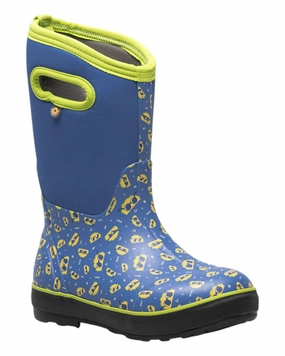 Boy's Classic Tacos Boots In Blue Multi Discount Boys Footwear online