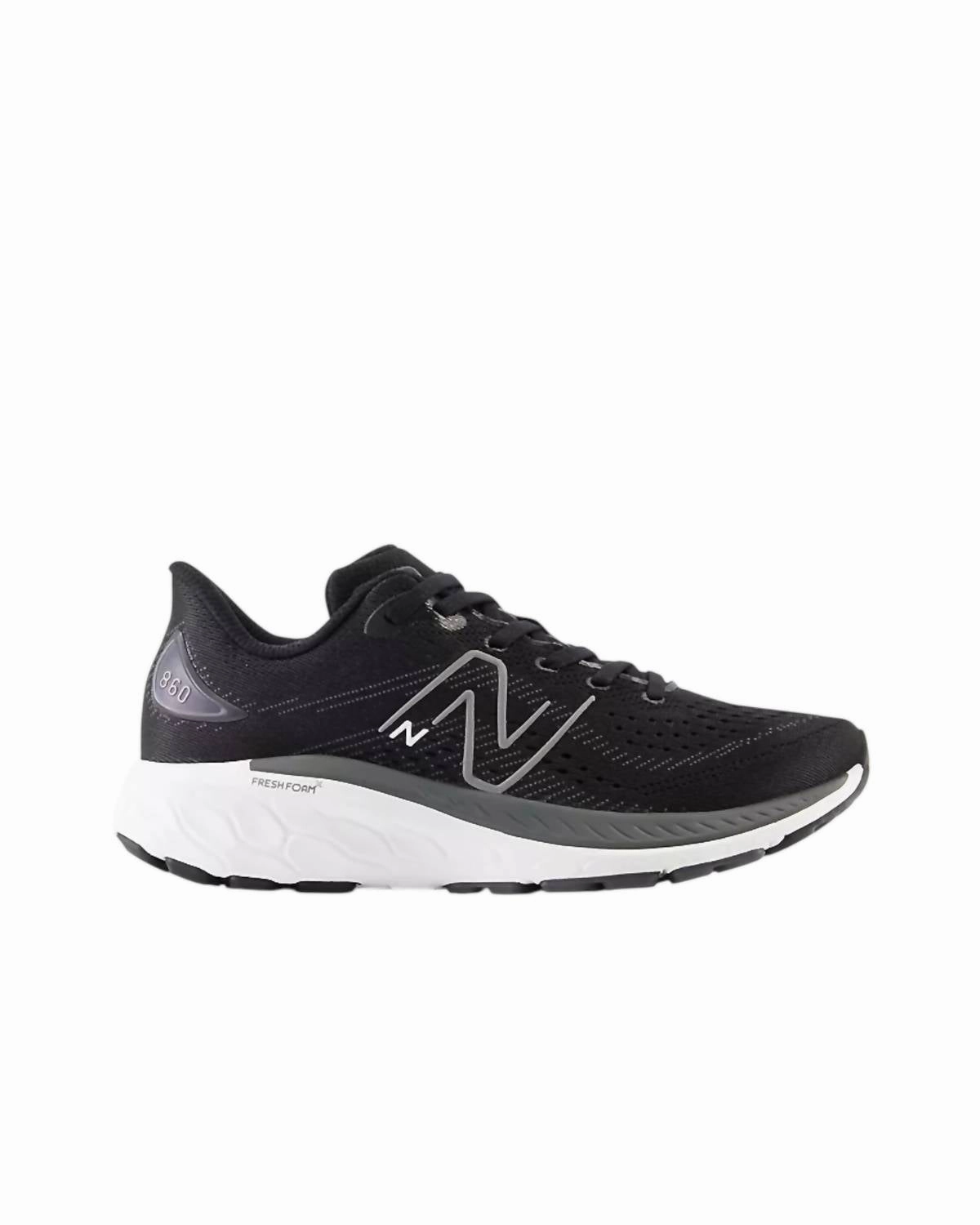 Boy's Fresh Foam X 860V13 Shoes In Black