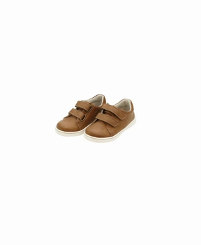 Boy's Kyle Double Strap Sneaker In Chestnut Discount Boys Sports Shoes online
