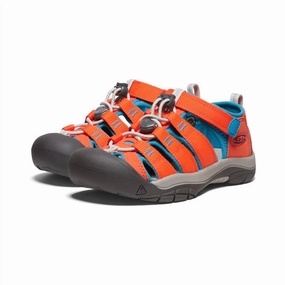Boy's Newport H2 Sandals In Orange/blue Boys Sandals on clearance