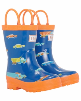 Boy's Preschool Rainboots In Driving Cars Boys Boots online deals