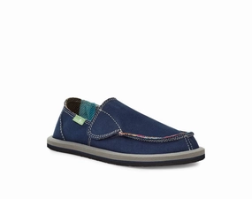 Boy's Vagabond Slip On In Navy Discount Boys Sports Shoes online