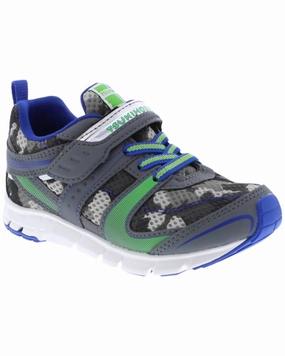 Boy's Velocity Shoes In Gray/camo Discount Boys Sports Shoes online
