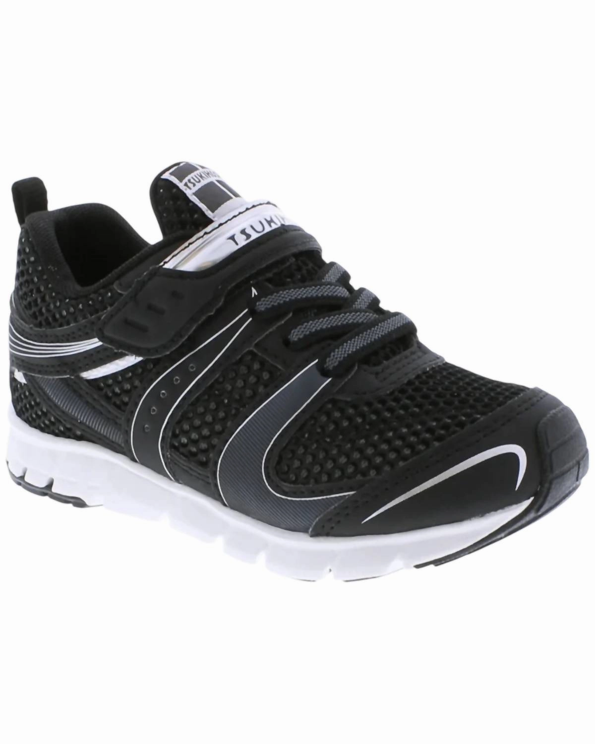 Boy's Velocity Sneakers In Black/silver Athletic Sneakers for Boys cheap