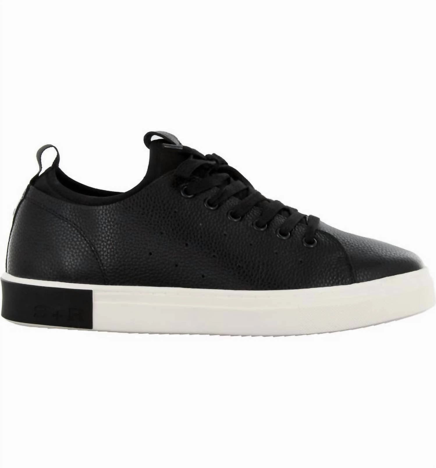Boys' Leather Sneaker In Black Boys Shoes cheap deals