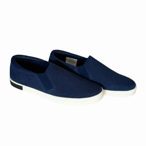 Boys Knit Slip Ons In Navy Boys Shoes cheap deals