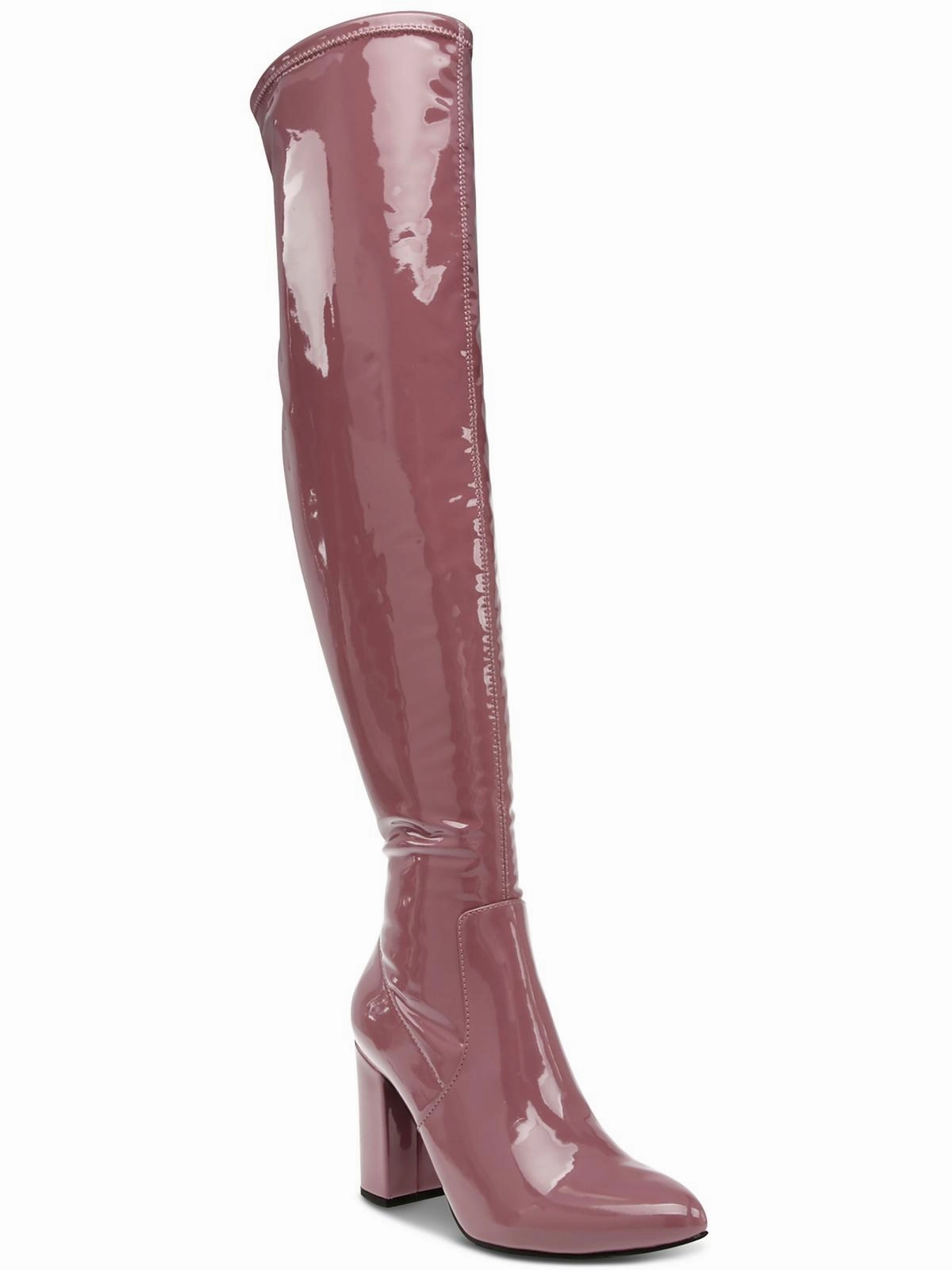 Bravy Womens Laceless Dressy Over-The-Knee Boots