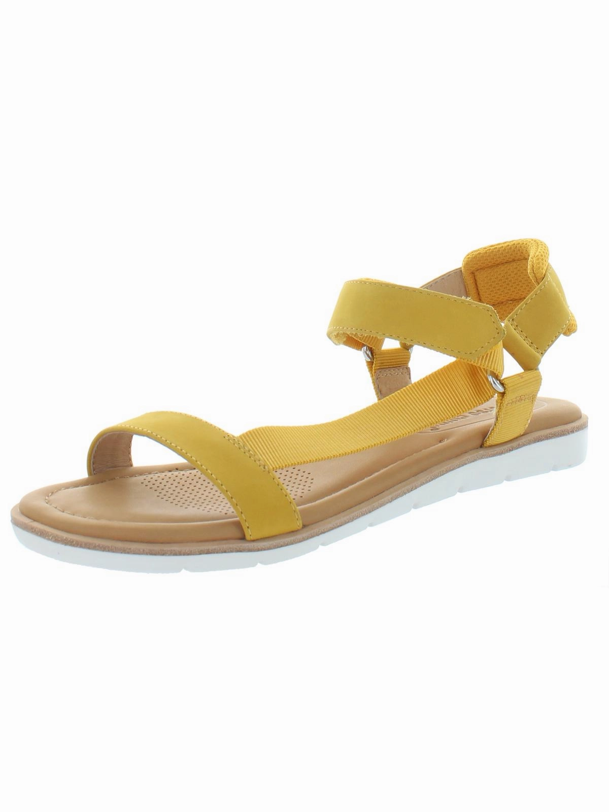 Brawyn Womens Nubuck Casual Flat Sandals