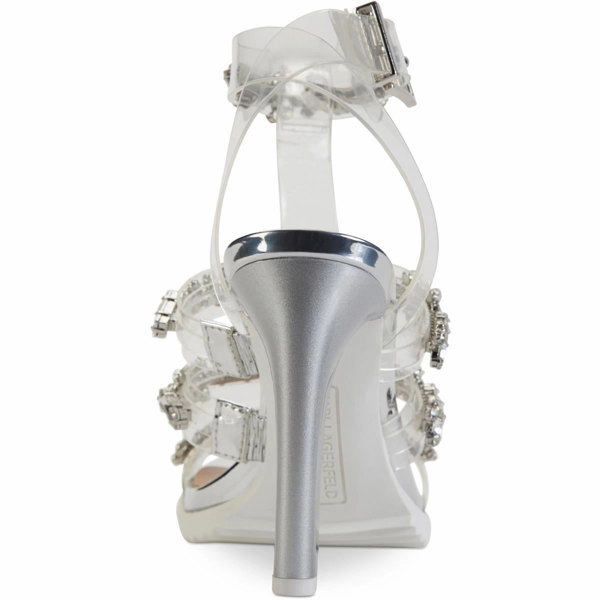 Bristol Womens Embellished Caged Heels