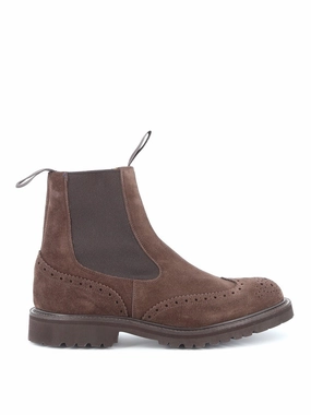 Brogue-Detail Chelsea Boot With Dovetail Finish Buy Mens Chukkas online shop