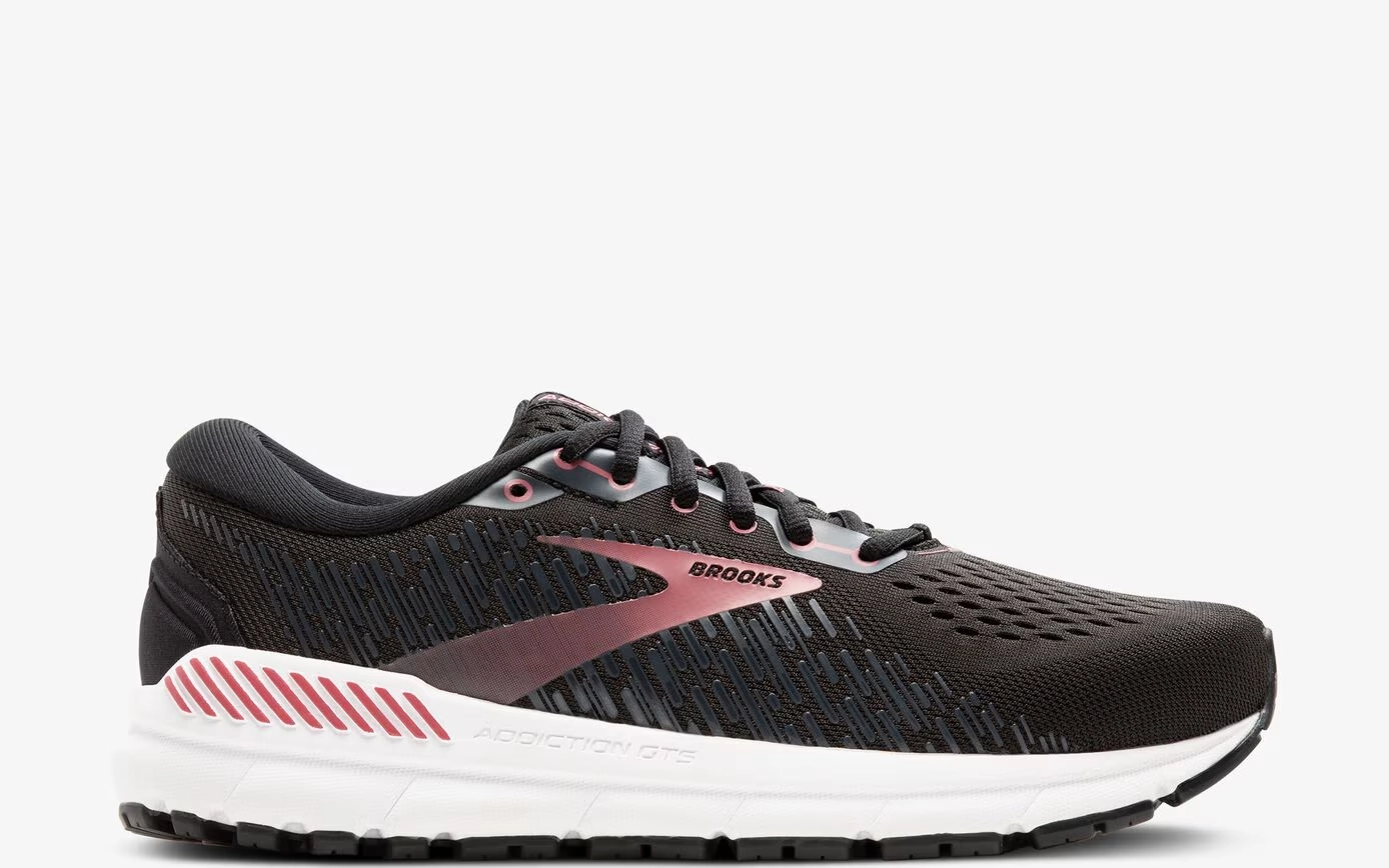 Brooks Addiction GTS 15 120352-1D-088 Women's US 7.5 Black Running Shoes RHS2860