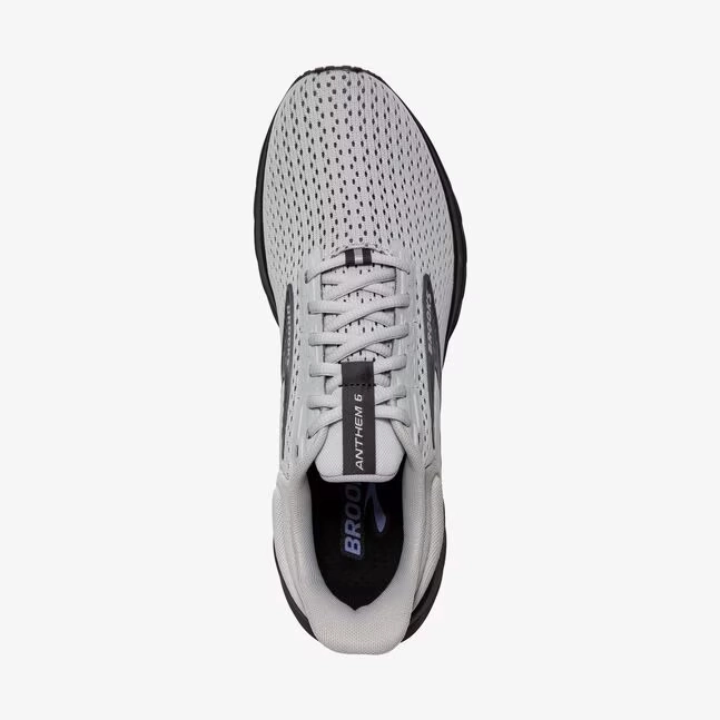 Brooks Anthem 6 110414-1D-085 Sneakers Men's 9 Gray Black Running Shoes ZOGG225