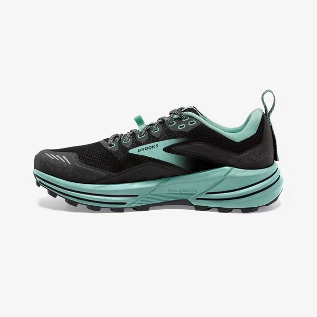 Brooks Cascadia 16 120363-1B-049 Women's 11.5 Black Trail Running Shoes RHS3568