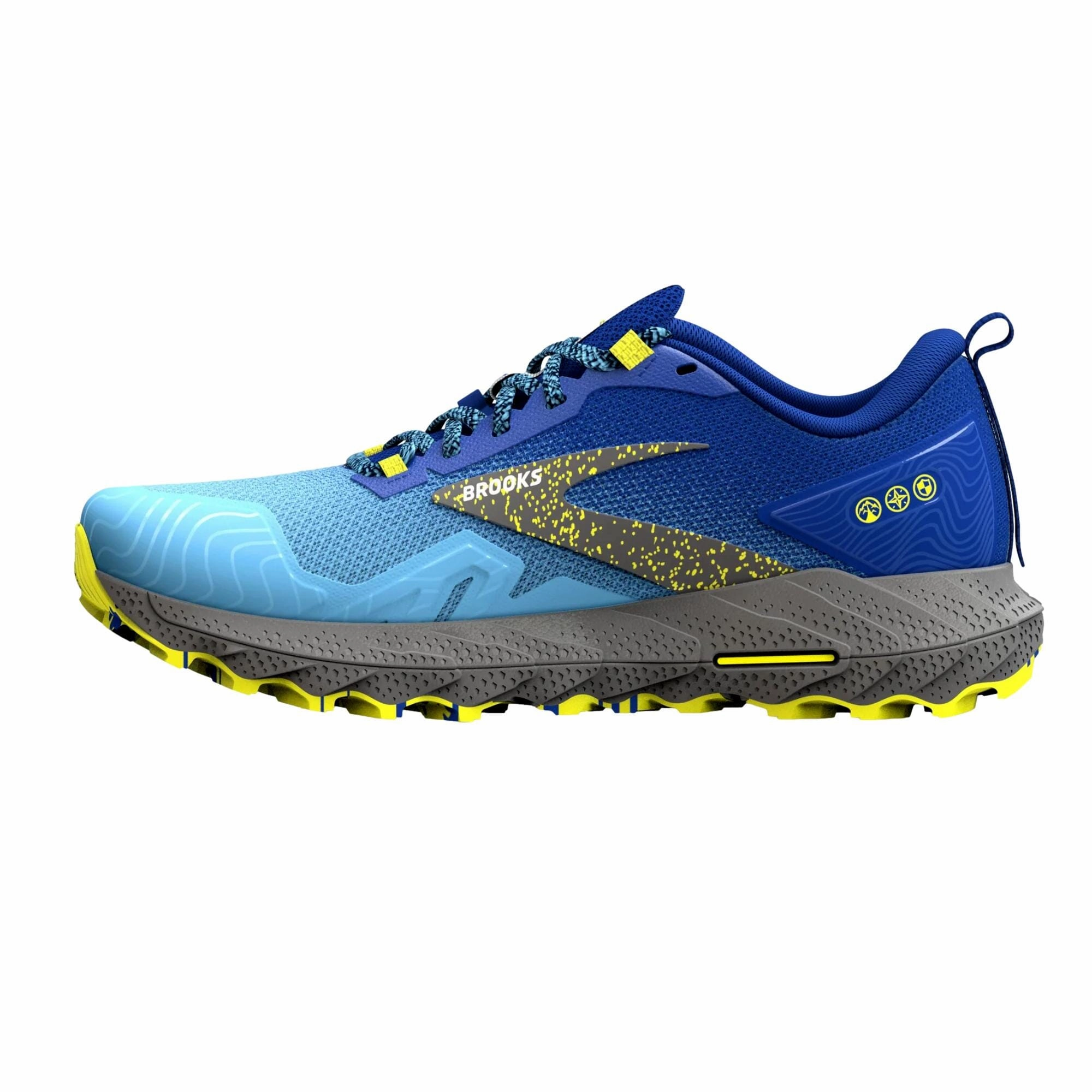 Brooks Cascadia 17 Blue / Surf The Web / Sulphur  110403-1D-416 Men's