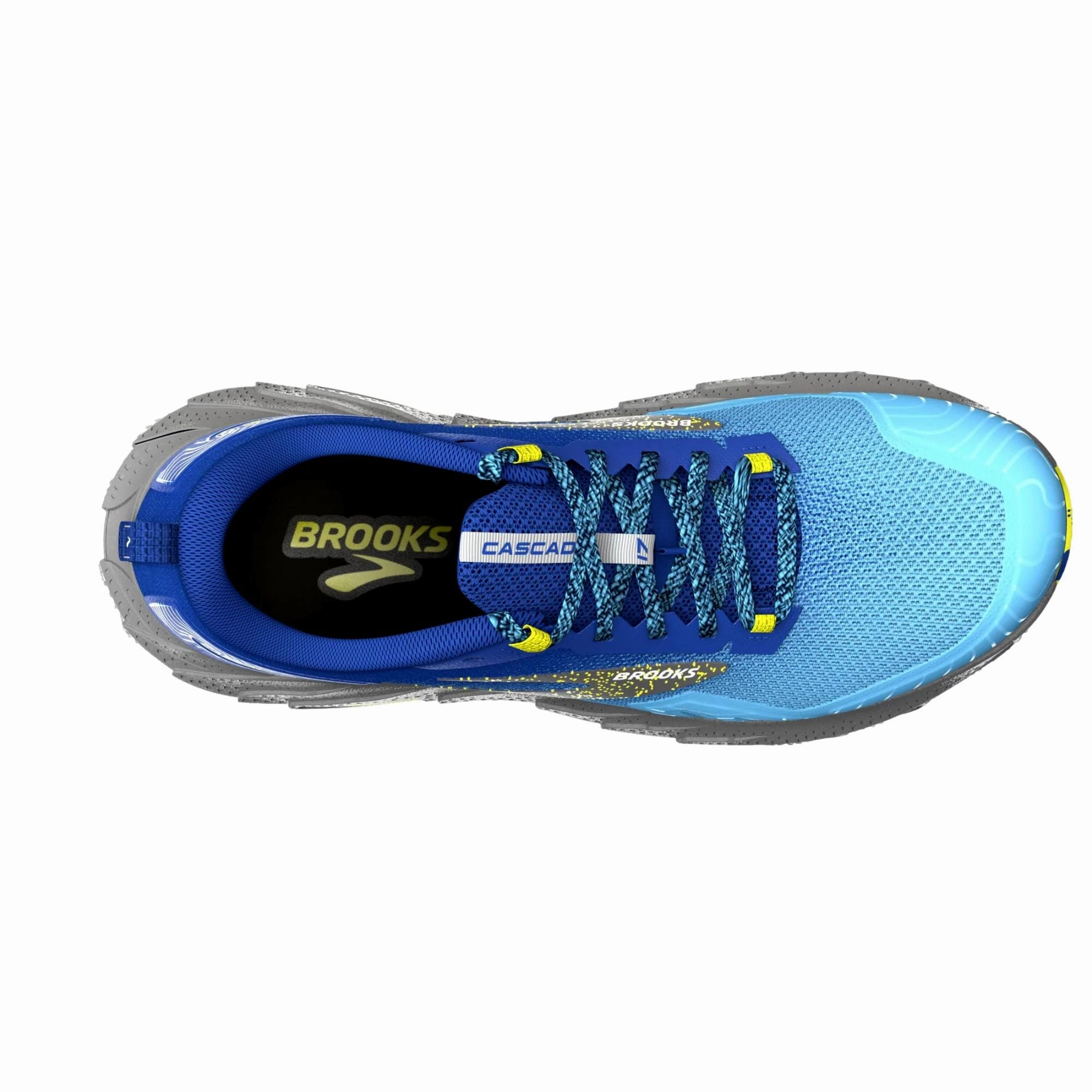 Brooks Cascadia 17 Blue / Surf The Web / Sulphur  110403-1D-416 Men's