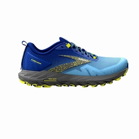 Brooks Cascadia 17 Blue / Surf The Web / Sulphur  110403-1D-416 Men's Buy Mens Sports Sneakers online