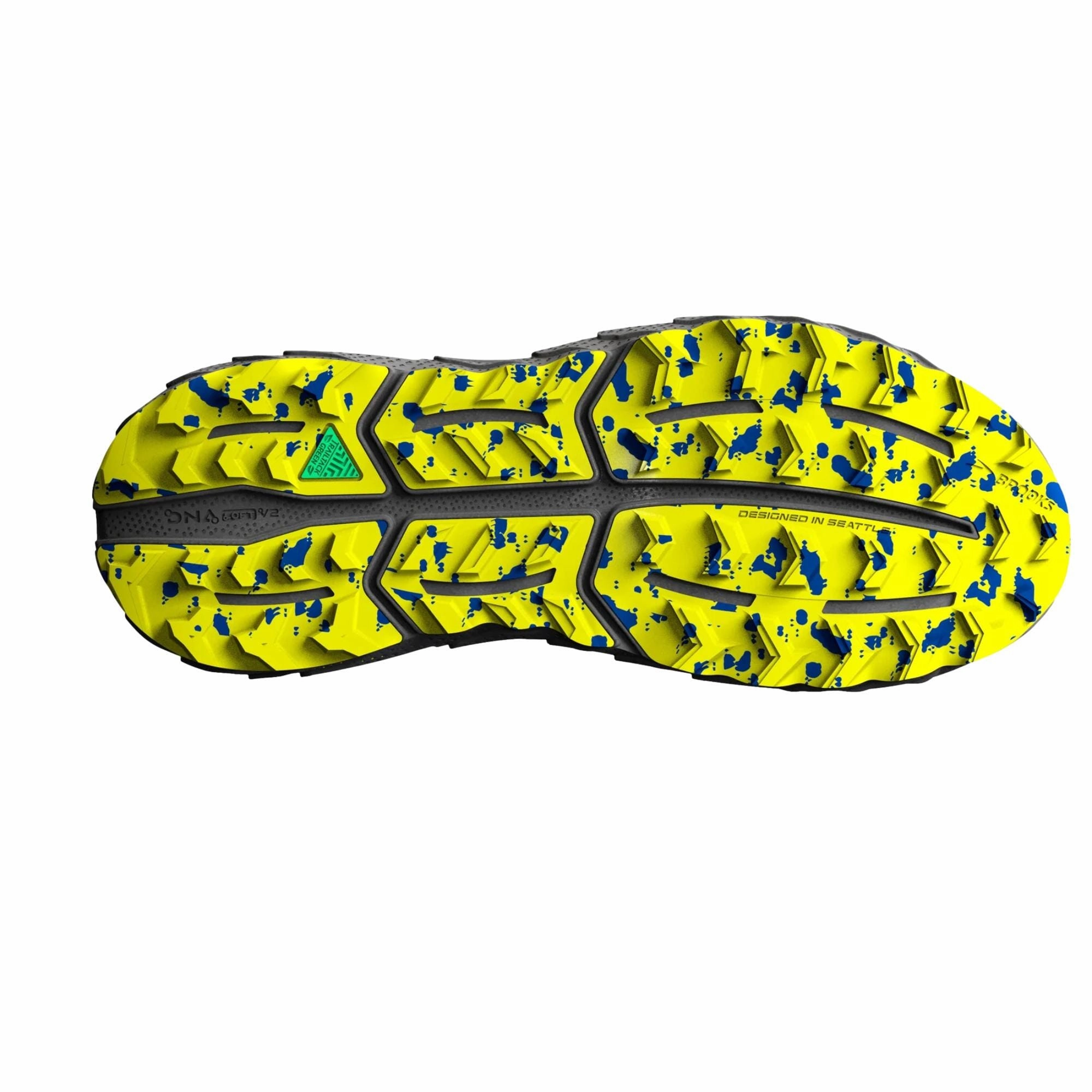 Brooks Cascadia 17 Blue / Surf The Web / Sulphur  110403-1D-416 Men's
