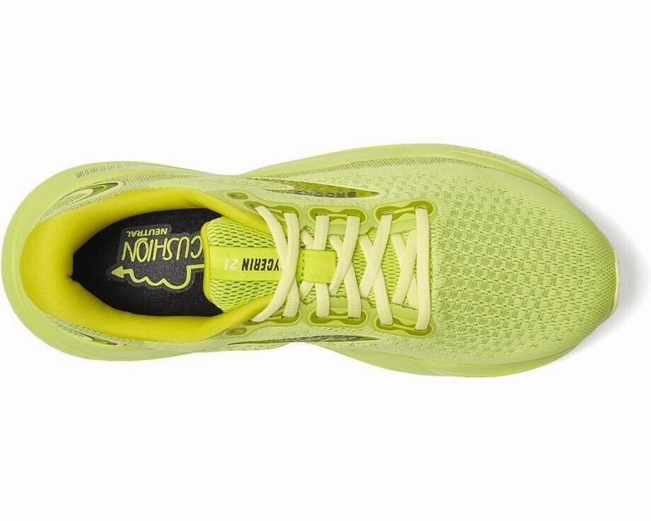 Brooks Glycerin 21 110419-1D-336 Sneakers Men's 11.5 Yellow Running Shoes FD814