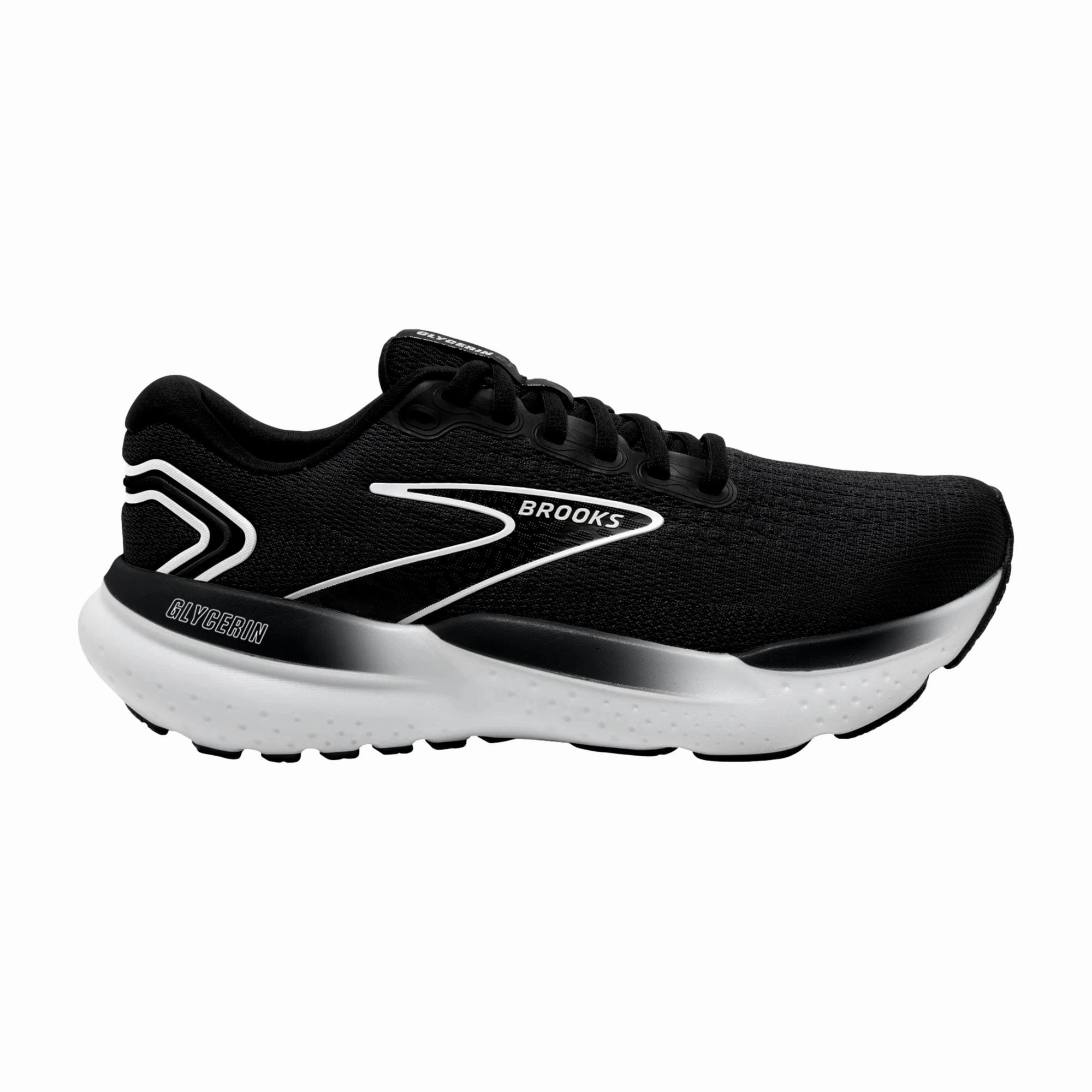 Brooks Glycerin 21 Black / Grey / White  120408-1B-090 Women's Womens Sports Shoes clearance