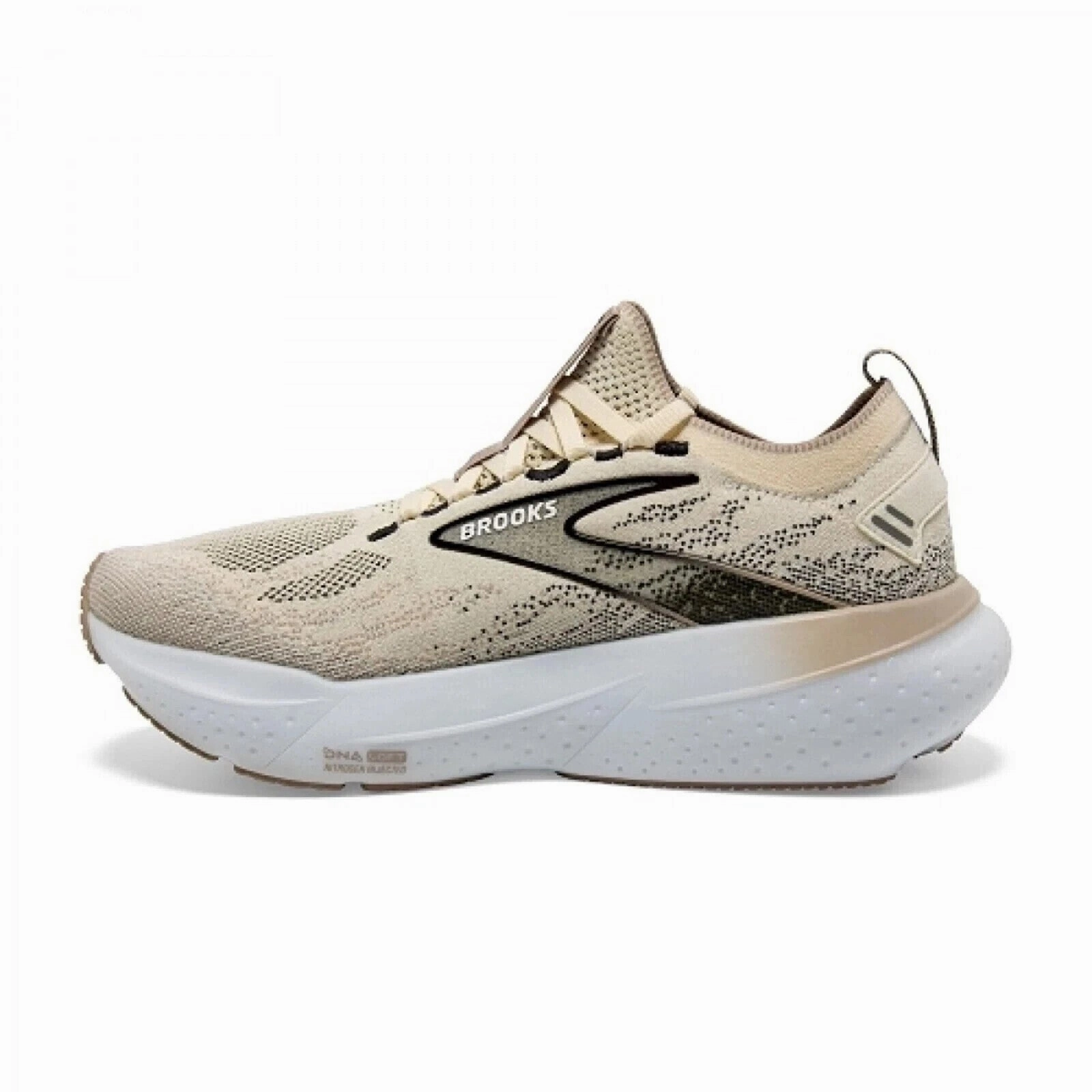 Brooks Glycerin Stealthfit 21 120410-1B-108 Women's Coconut Running Shoes DWA603 (Beige,7.5)