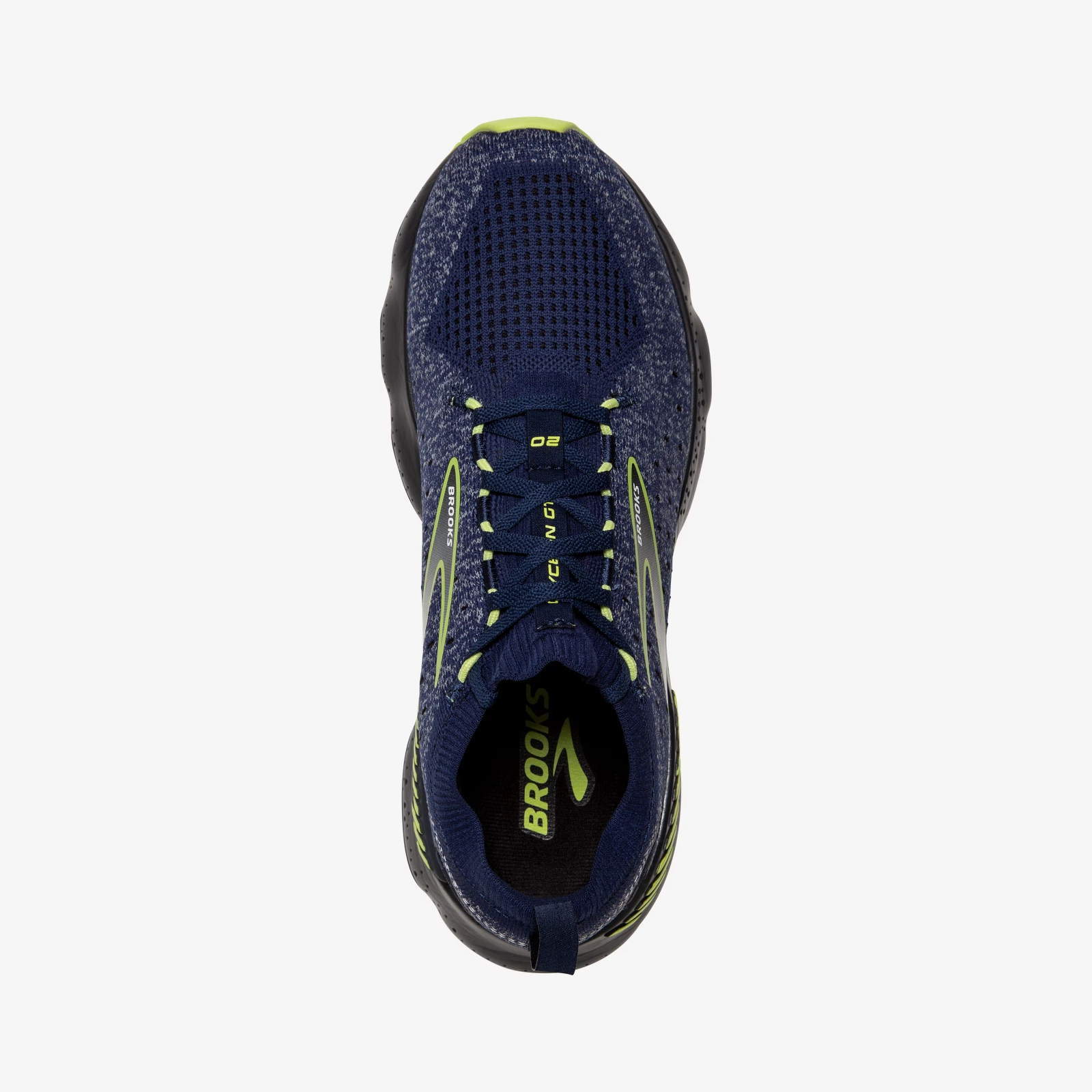 Brooks Glycerin StealthFit Gts 20 110385-1D-404 Men 11 Blue Running Shoe ZPO3721