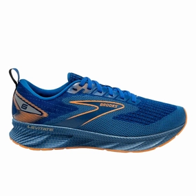 Brooks Levitate 6 Classic Blue / Orange  110395-1D-405 Men's Mens Athletic Shoes clearance sale