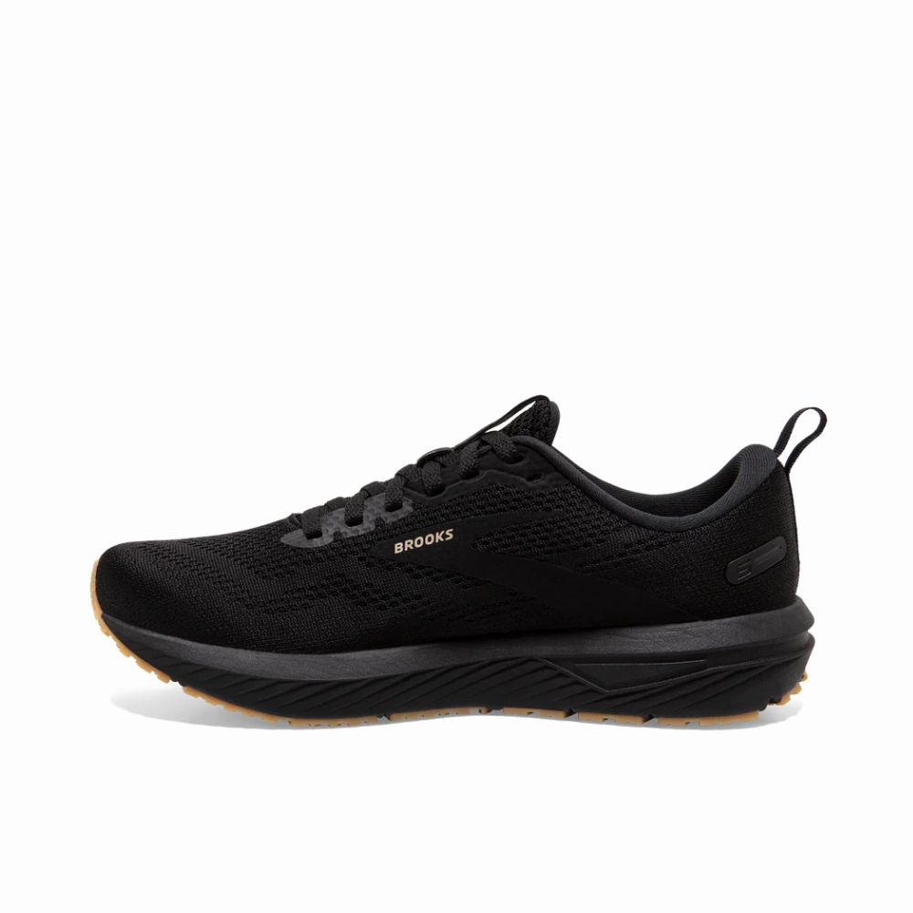 Brooks Revel 6 120386-1B-056 Sneakers Women's Black Cream Running Shoes TF6690 (Black,7.5)