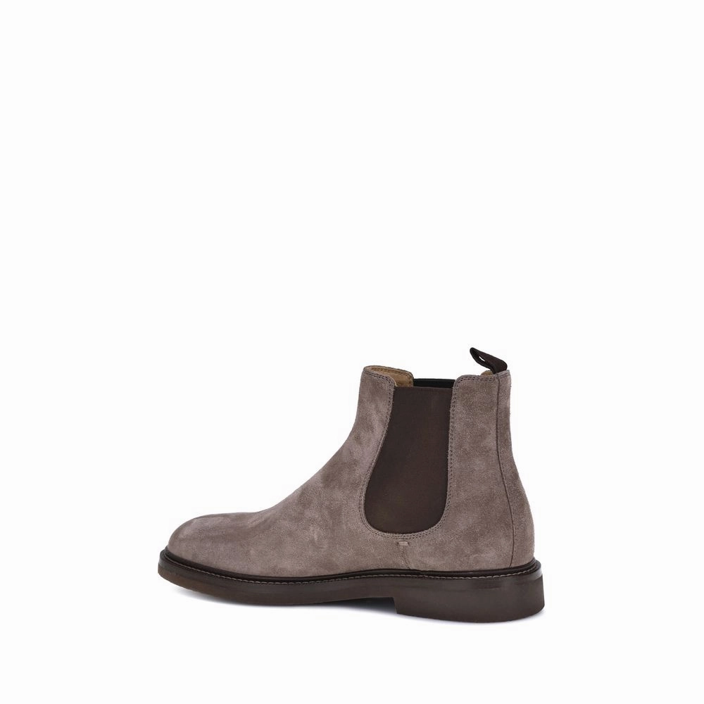 Brunello Cucinelli Suede Ankle Men's Boots