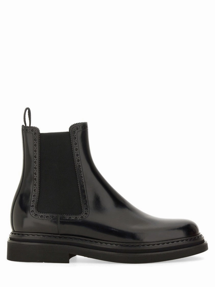 Brushed Leather Boot Buy Mens Chukkas online shop